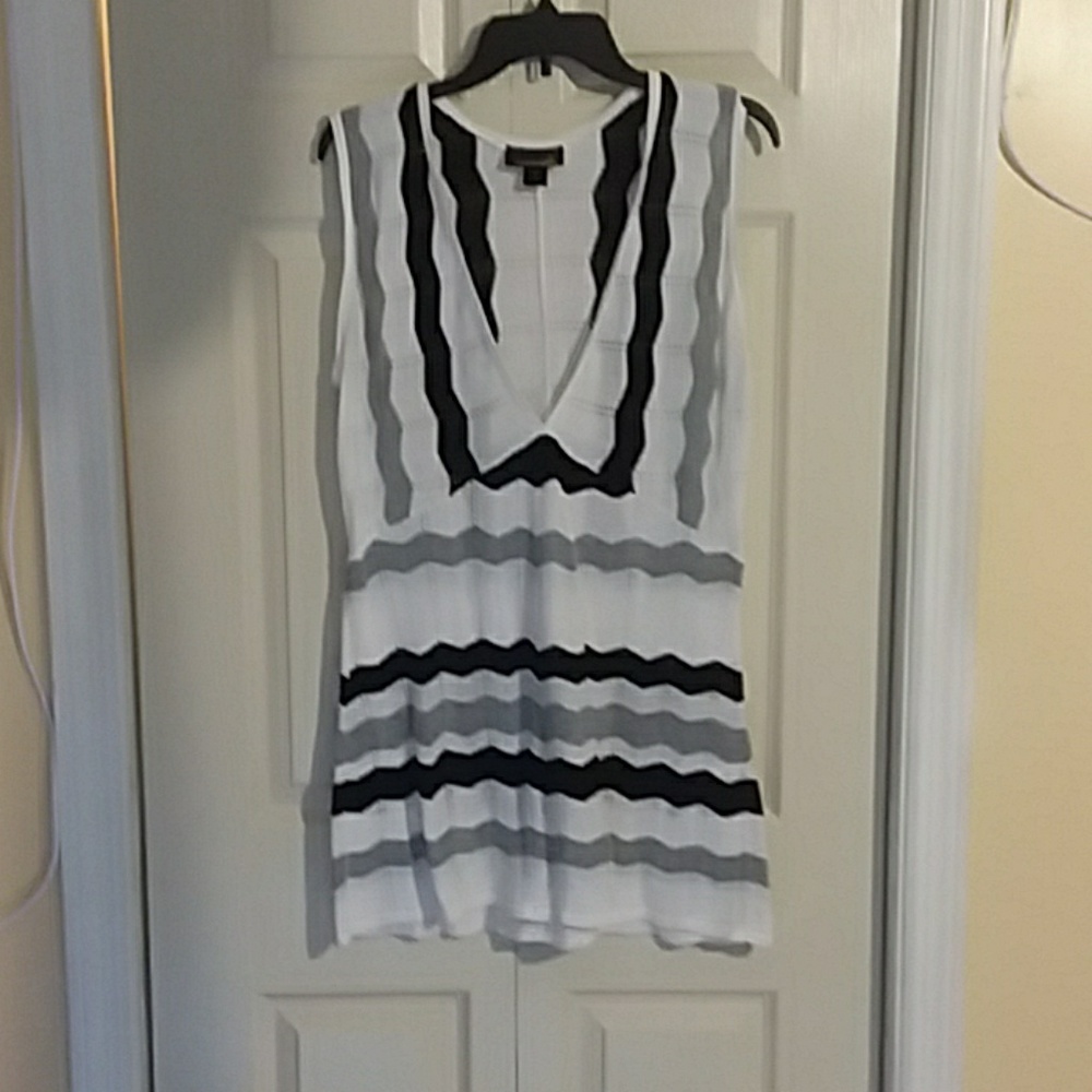 Ashley Stewart Tunic Sweater Vest